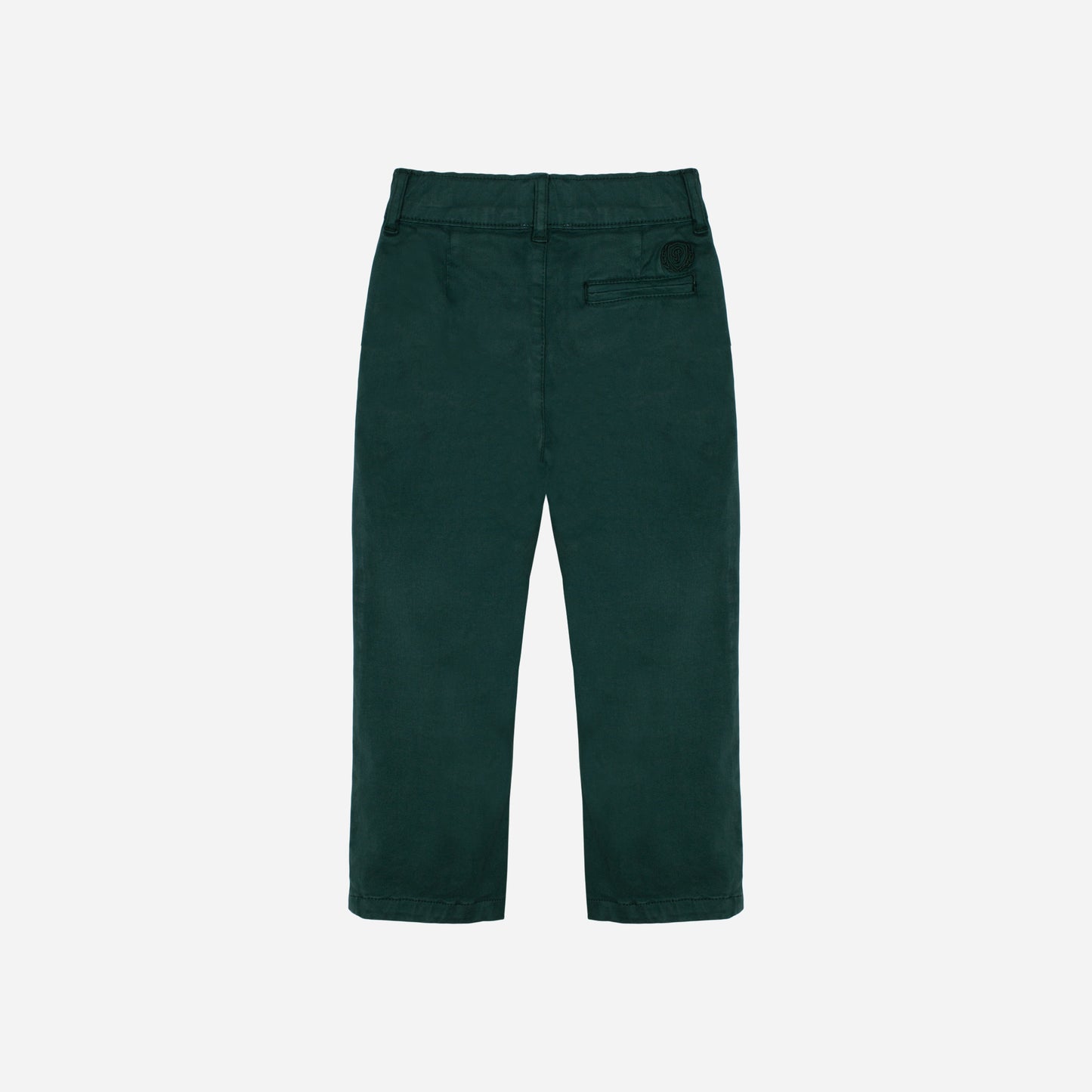 Marine Polo and Emerald Pant Set