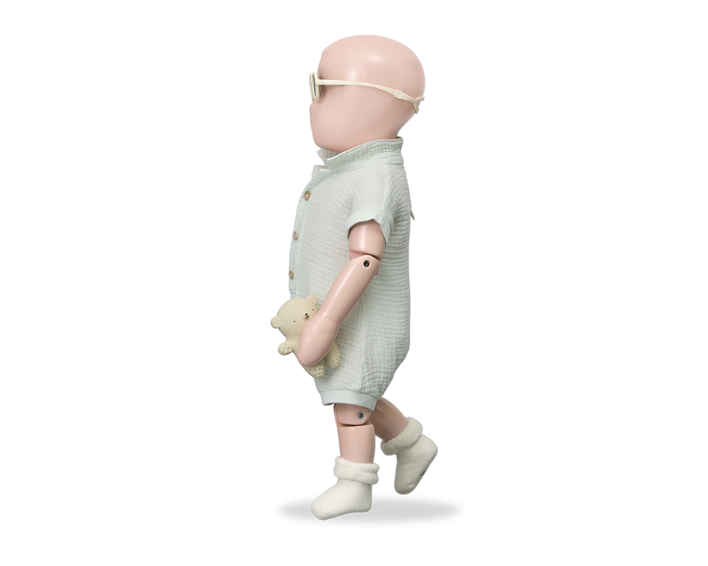 Vittorio Romper - Pale Aqua