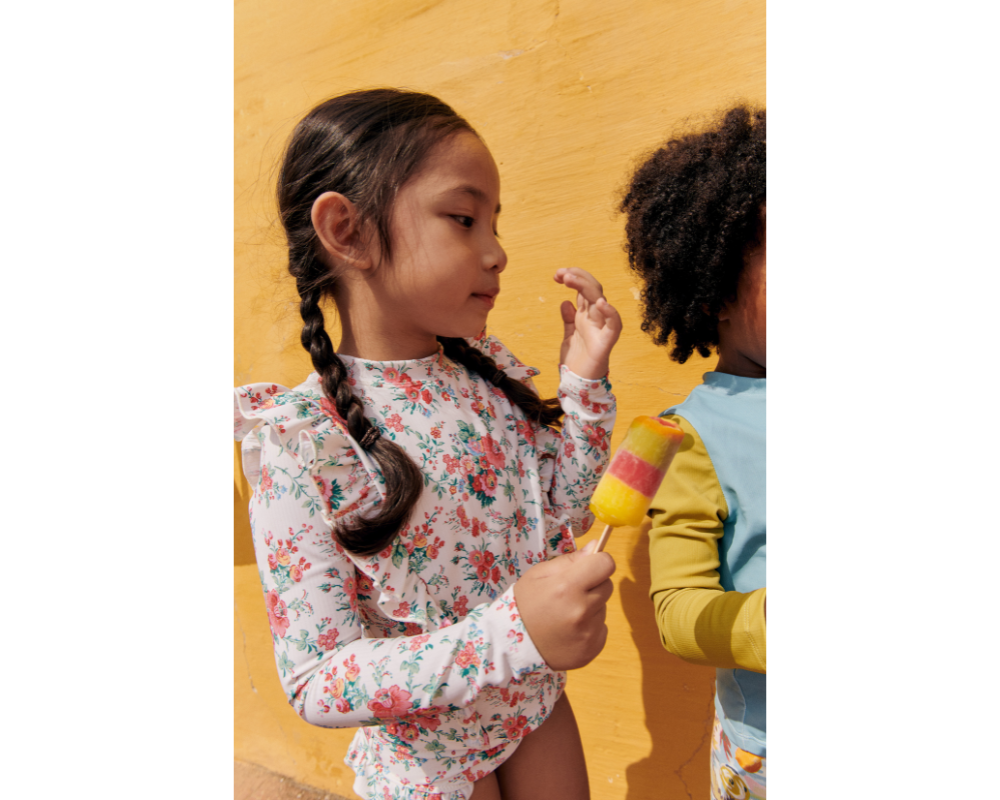 Yankia Bathingsuit Cream Rosa Festa