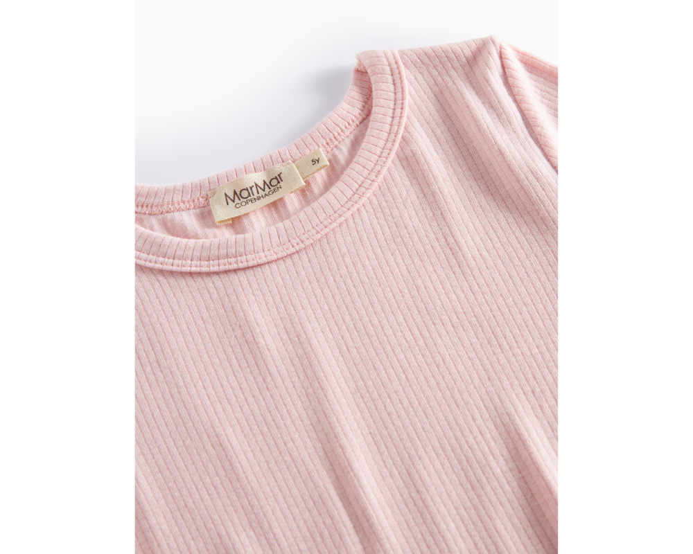 Tani Modal Ribbed Set - Rosewater