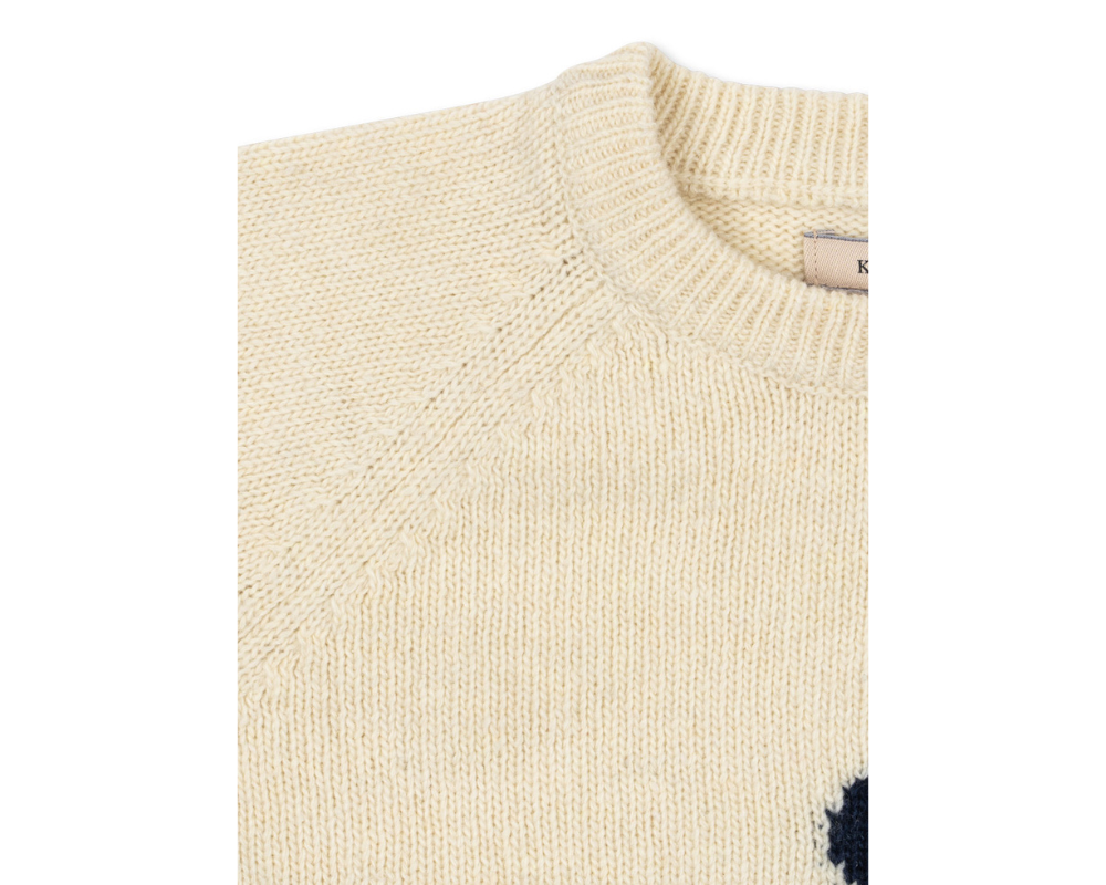 Anchor Wool Knit Sweater - Sailor