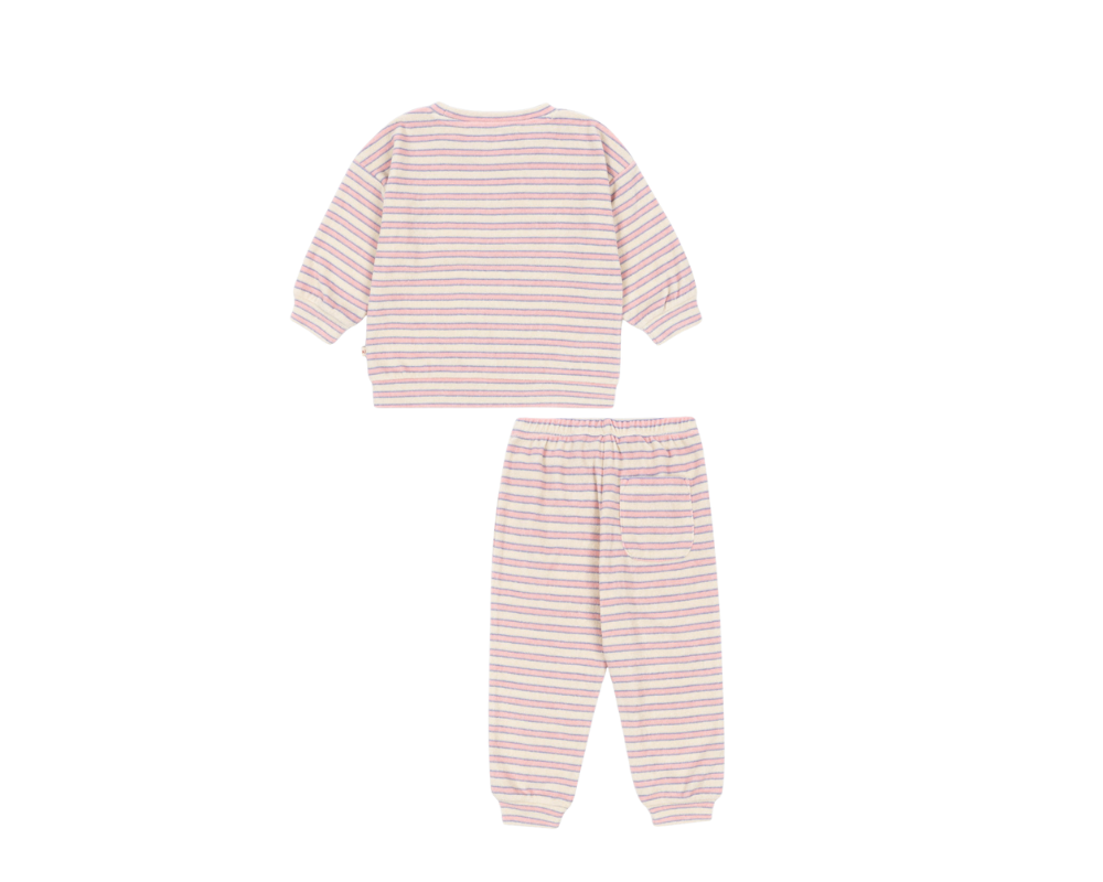 Itty Sweat Set - Lolly Stripe