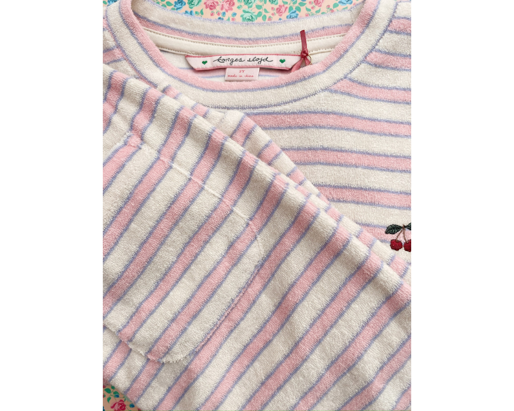 Itty Sweat Set - Lolly Stripe