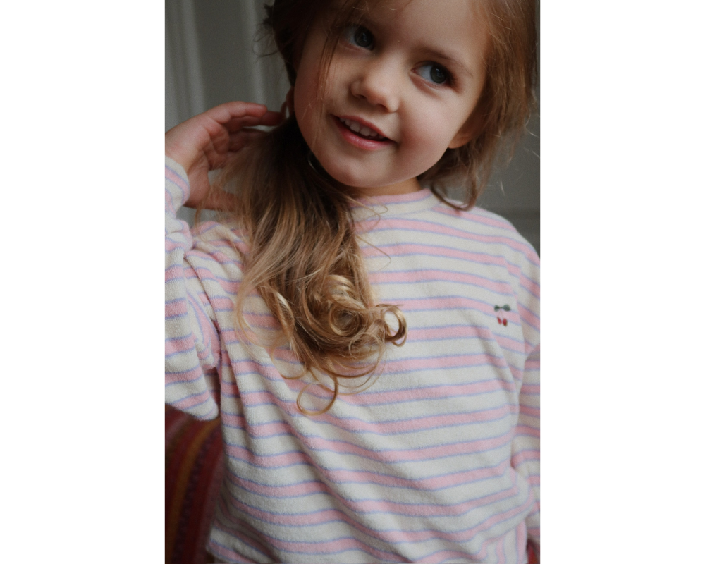 Itty Sweat Set - Lolly Stripe