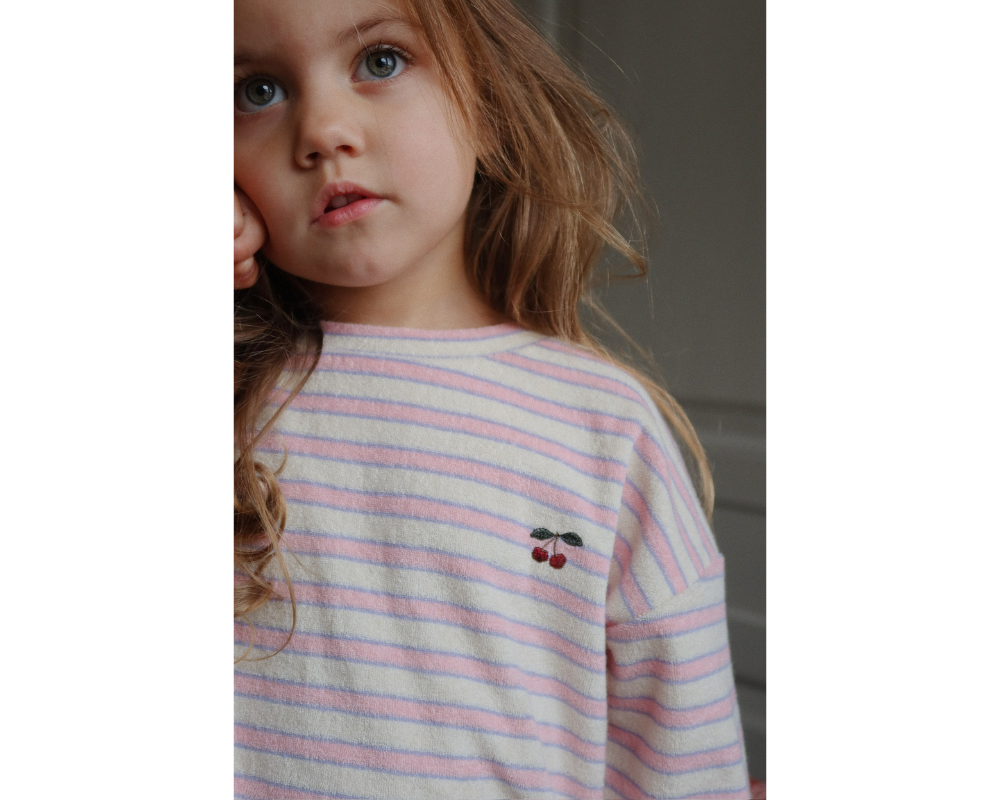Itty Sweat Set - Lolly Stripe