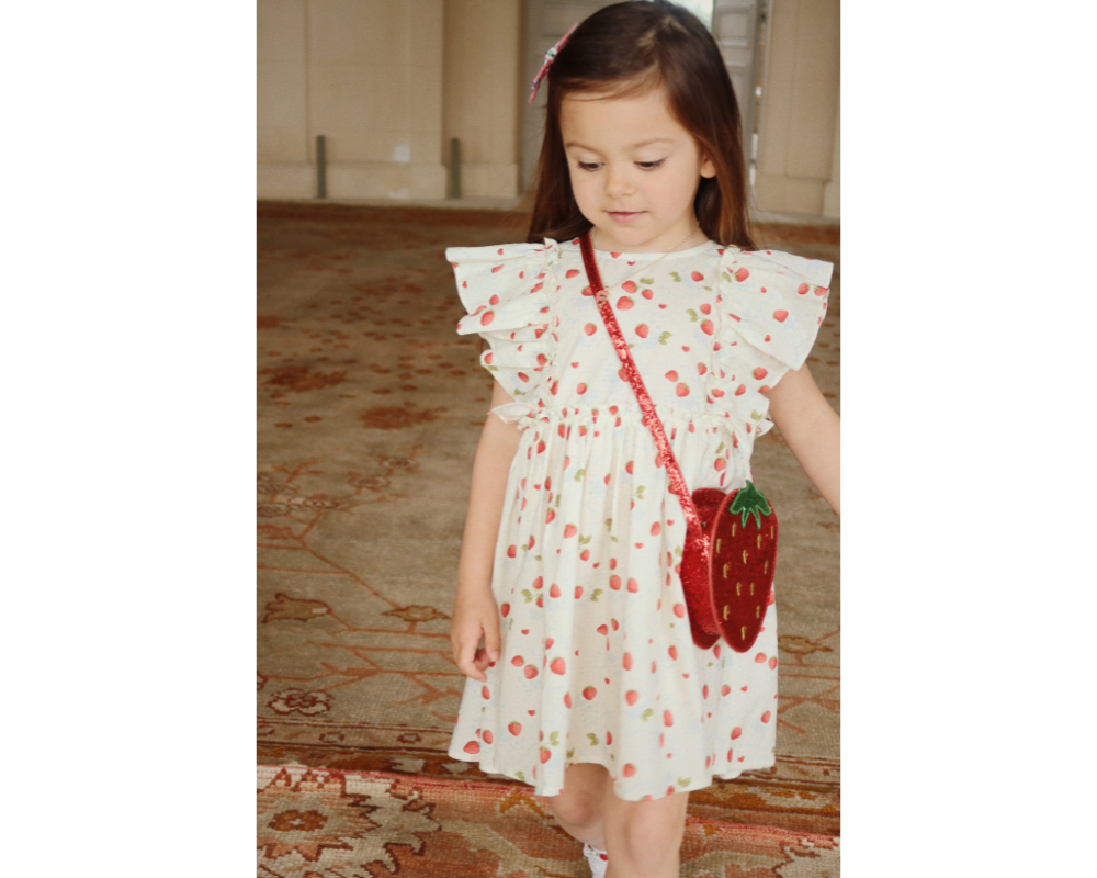 Evia Bow Dress - Marmalade