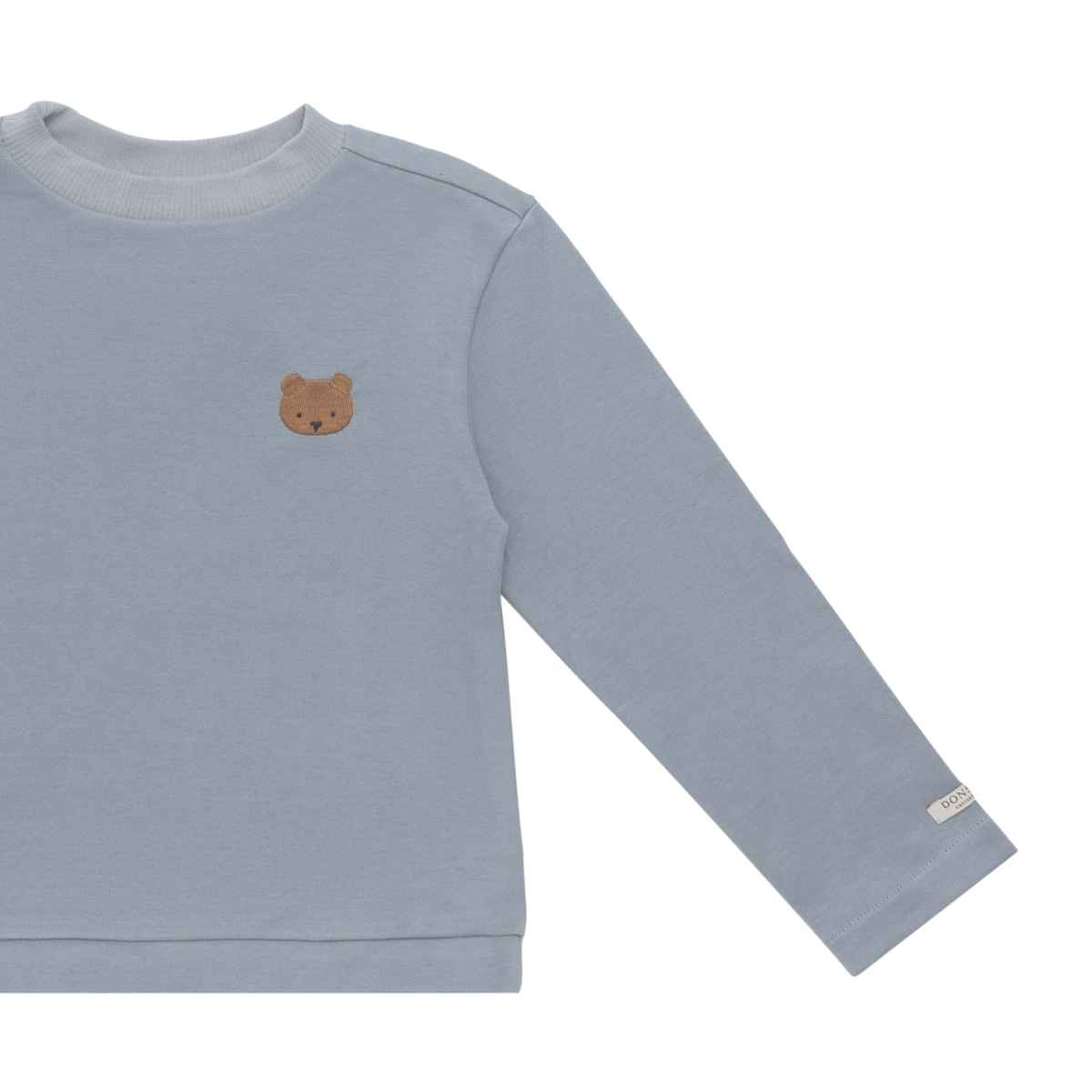 Jorijn Longsleeve Bear - Foggy Blue