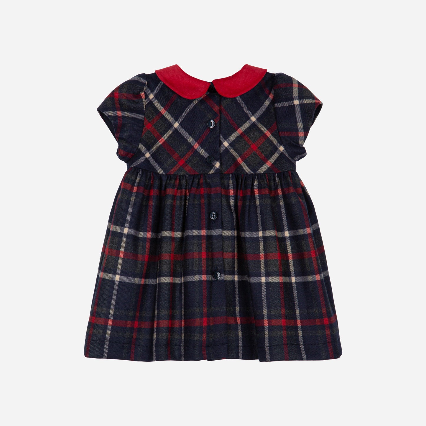Baby Dress Woven - Balmoral Tartan