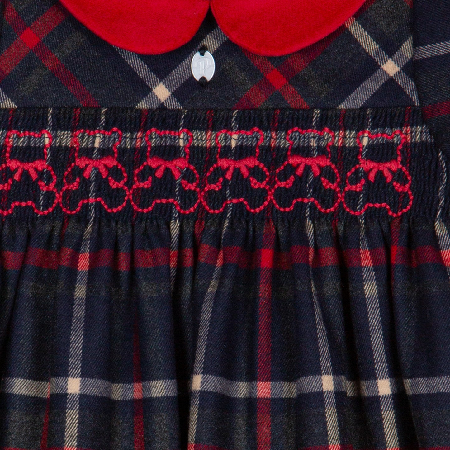 Baby Dress Woven - Balmoral Tartan