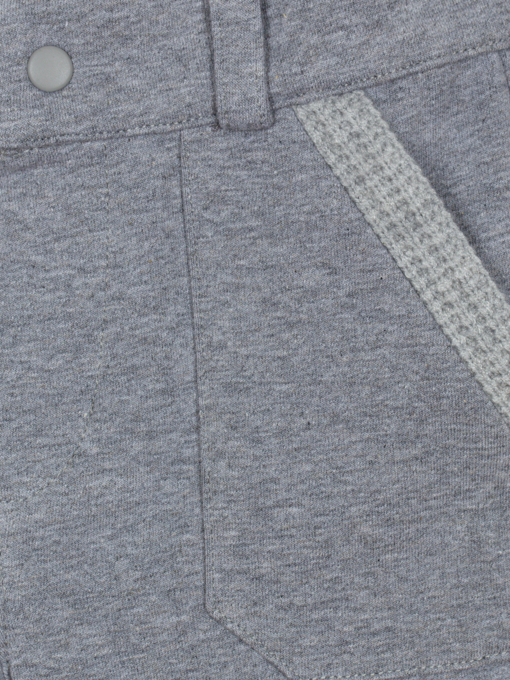 Grey Cotton Fleece Trousers