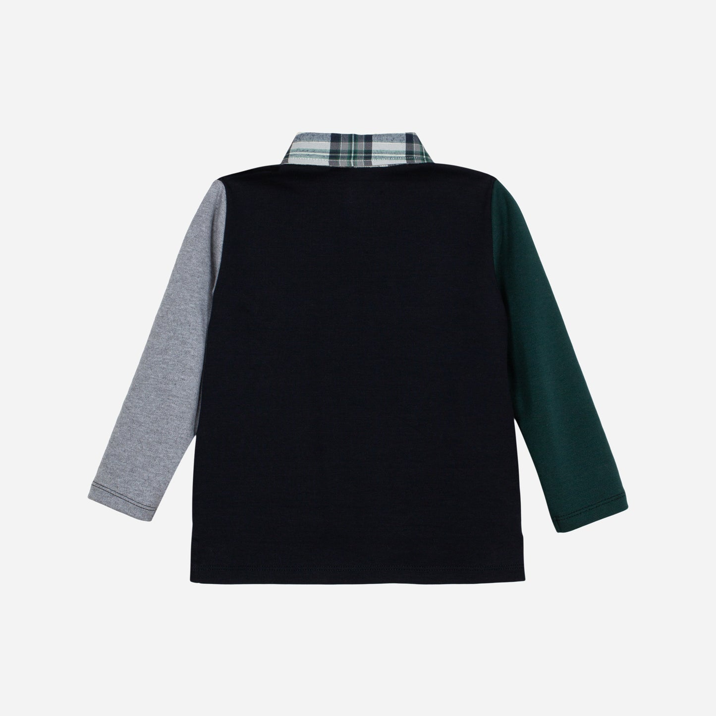 Marine Polo and Emerald Pant Set