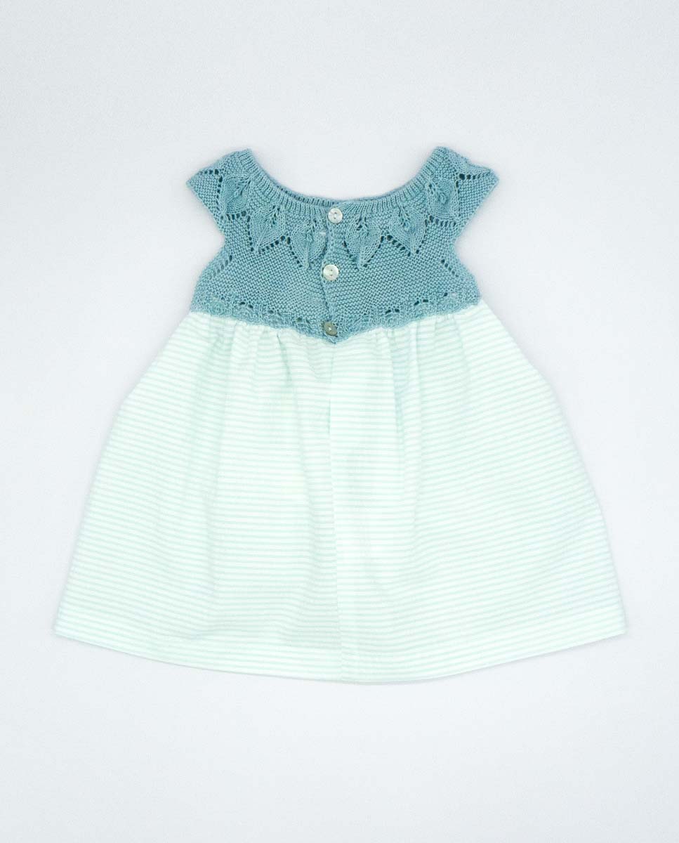 Striped Knitted Dress