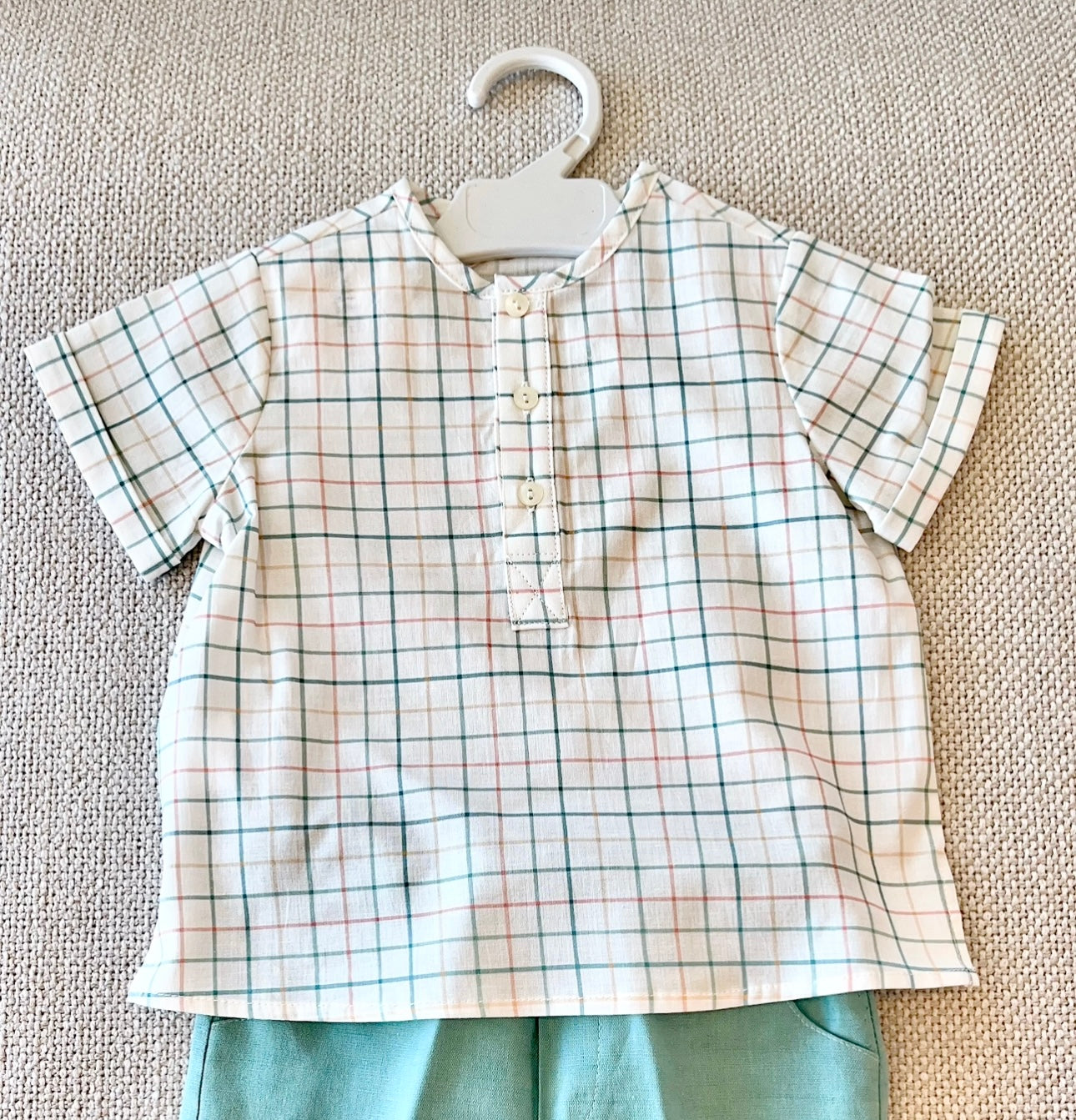 Checkered Polo Shirt