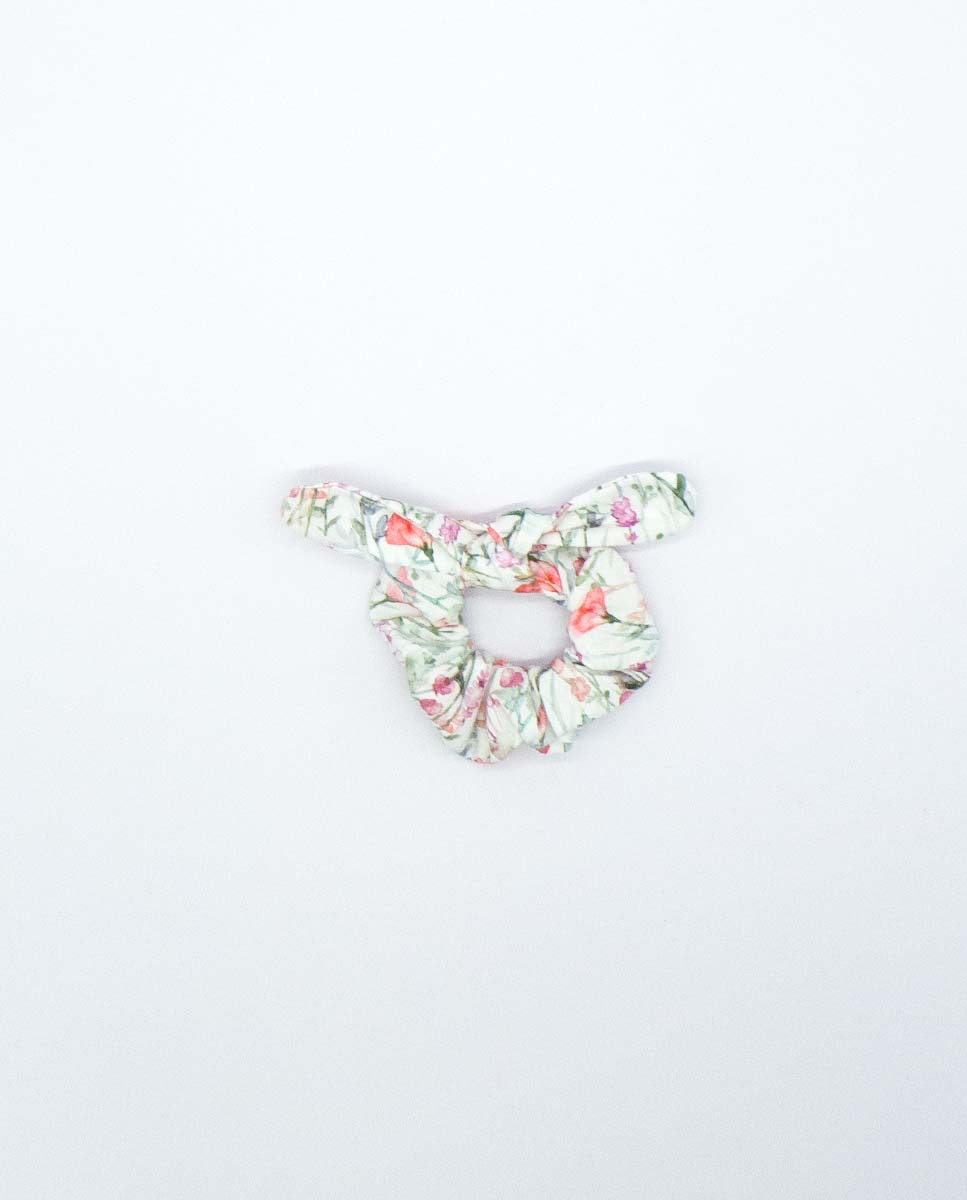 Flor Rosa Scrunchie