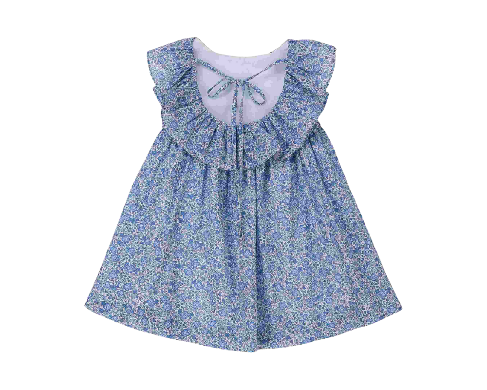Lucy Dress - Blue Floral
