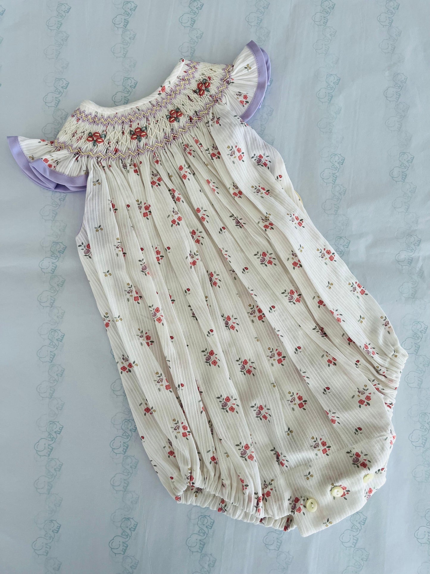 Clavel Carnation Romper