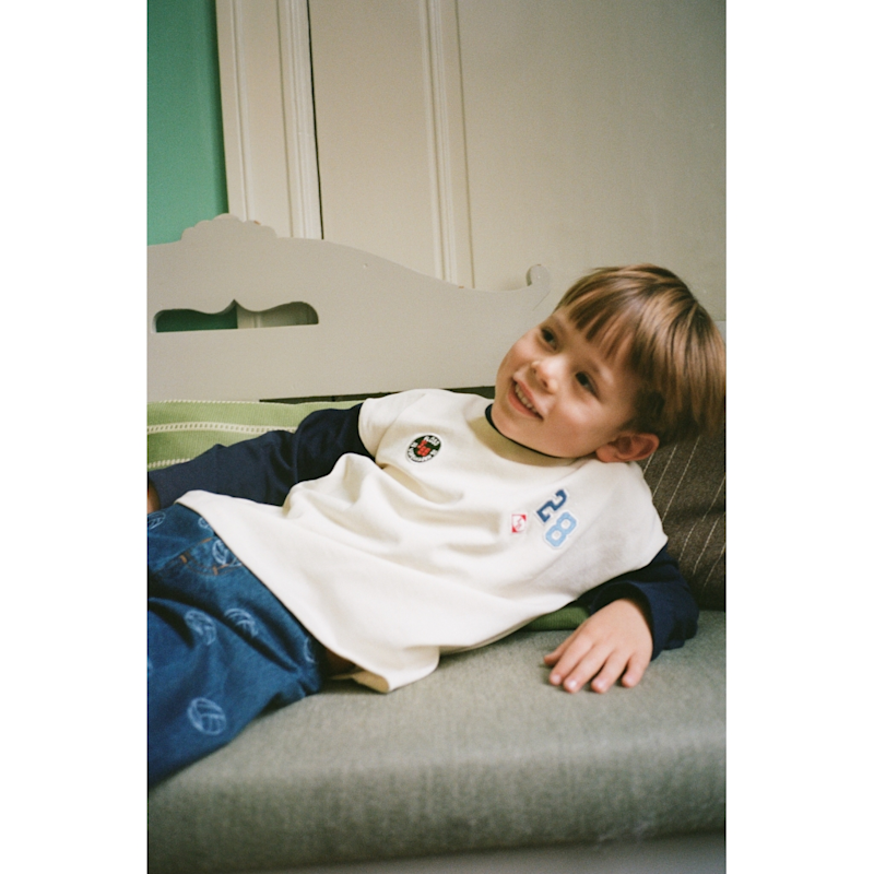 Eskil Top - Gentle Cream Navy