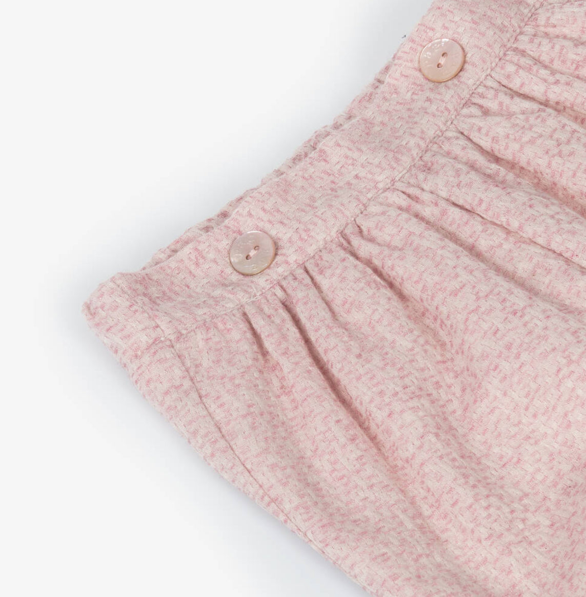 Pink Floral Pant Set "Dama"