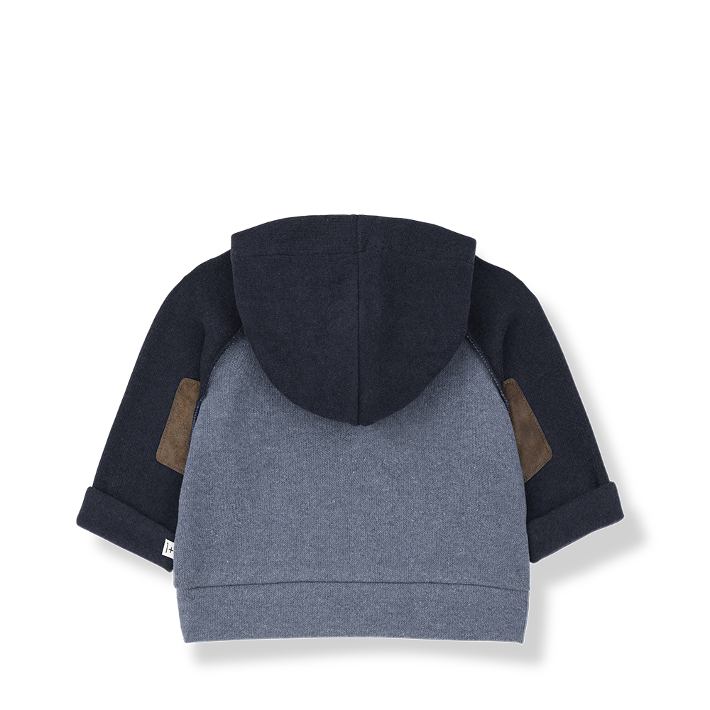 Hakon Hooded Sweater - Denim