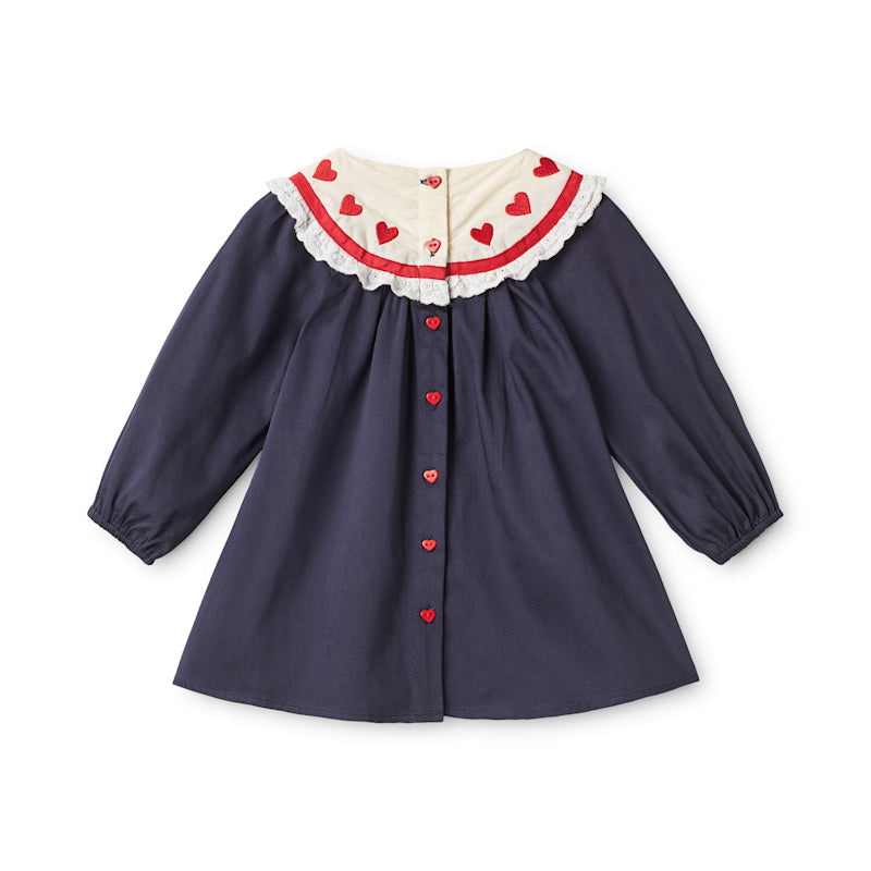 Laney Dress - New Navy