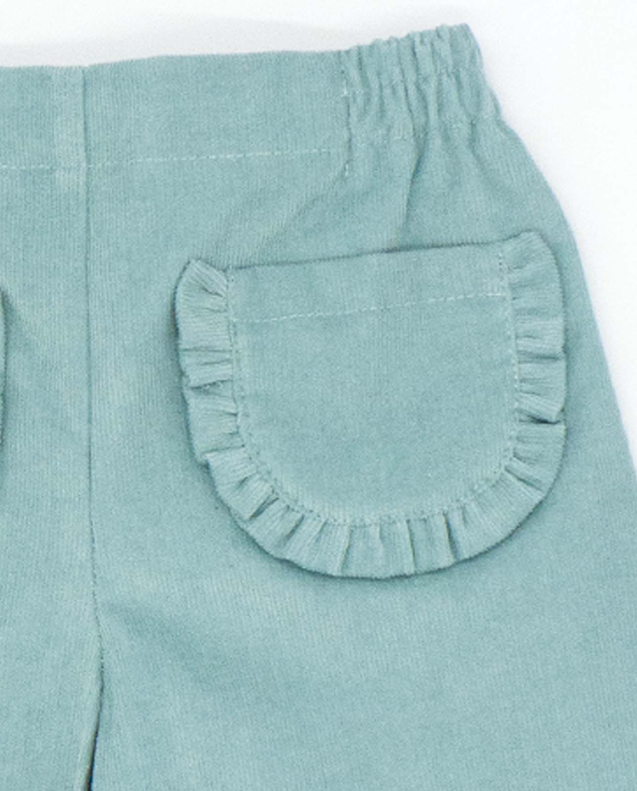 Mint Micro Corduroy Pants
