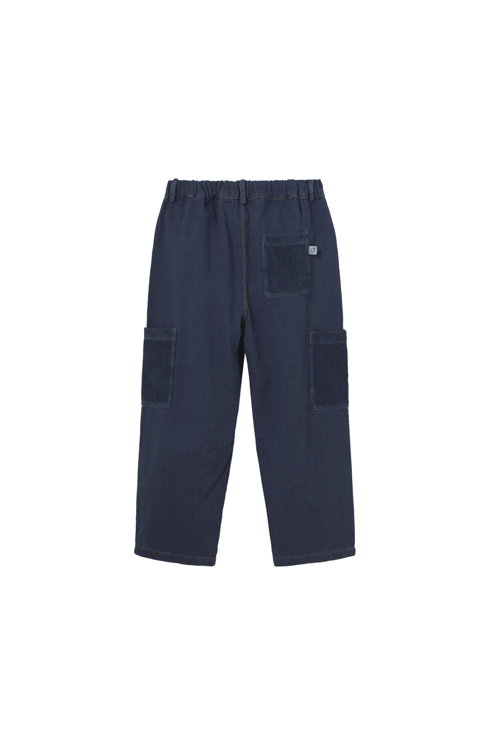 Soft Stripes Collar Sweater and Dobby Denim Pocket Pants