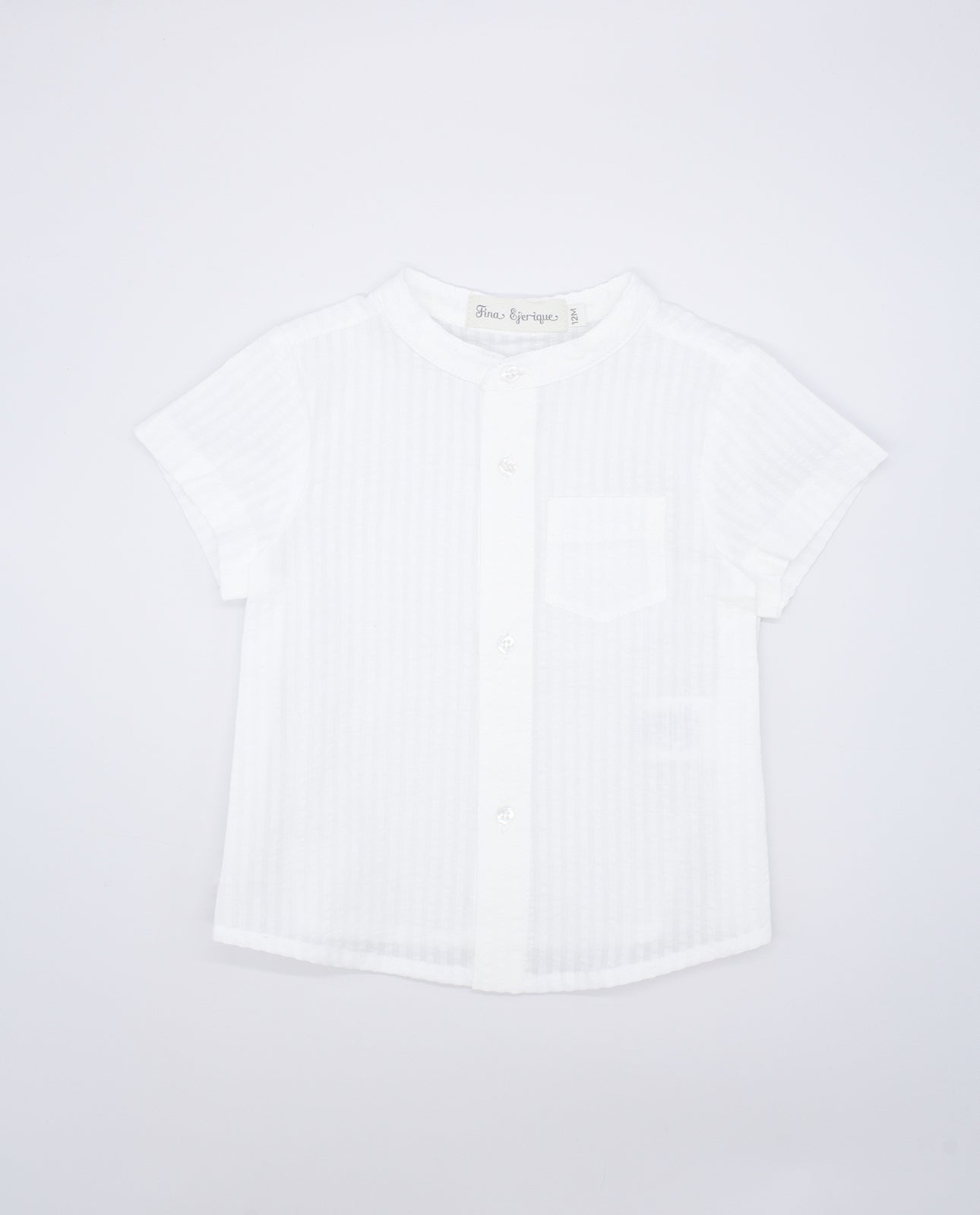 Navy Blue Striped Shorts Set