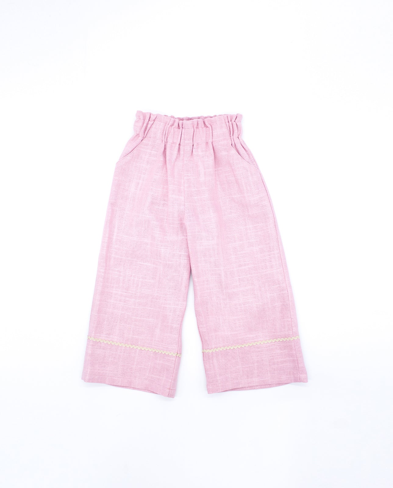 Ochre Rosa Linen Pants Set
