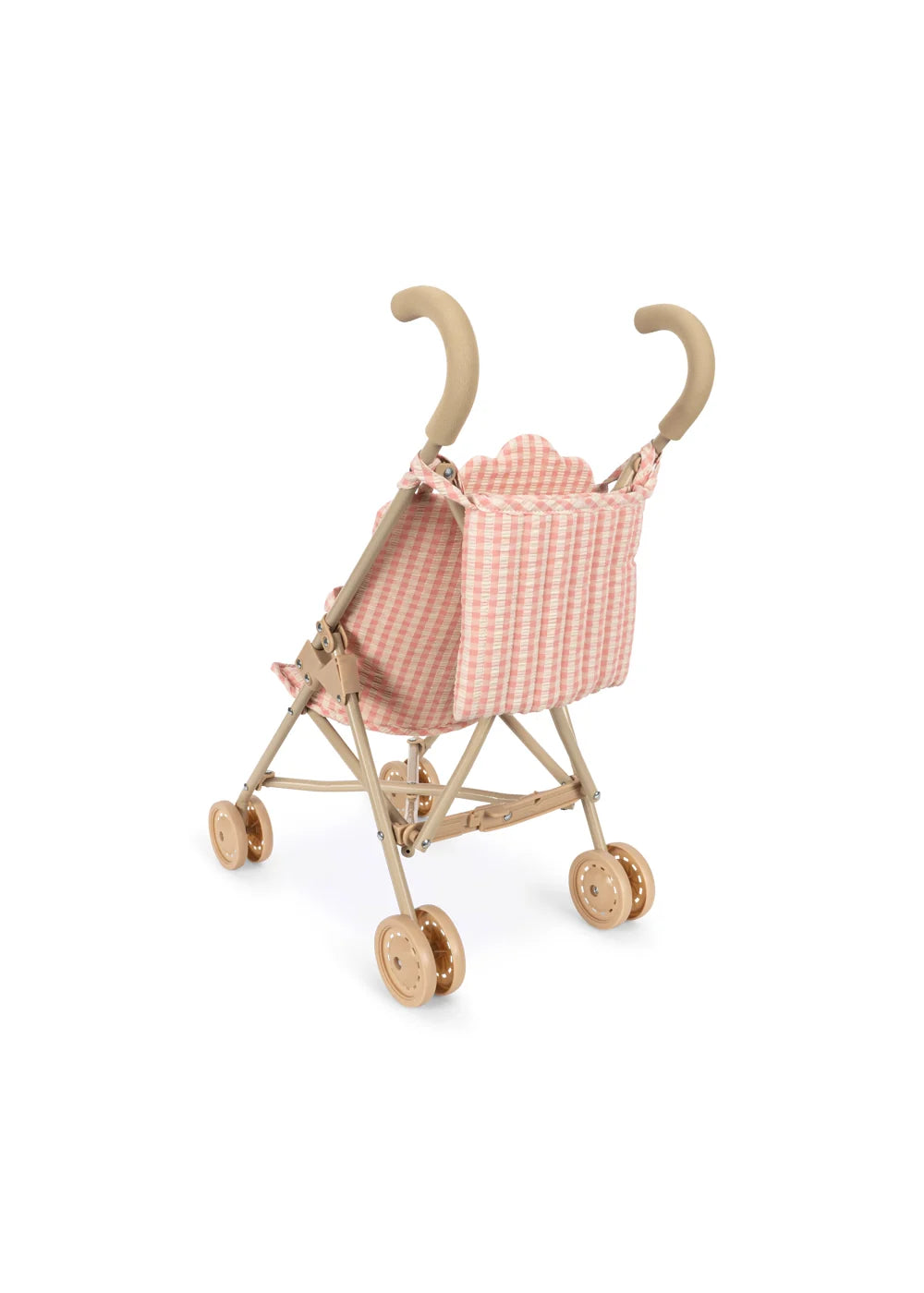 Poppy Doll Stroller Set - Pink Check