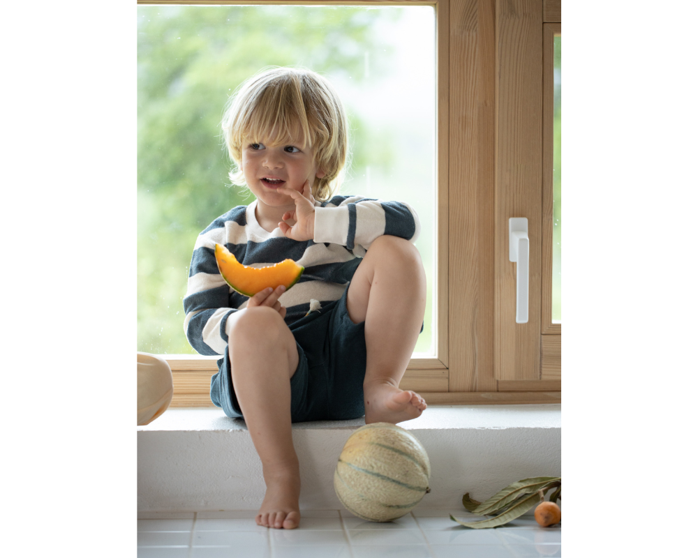 Stefano Terry Sweater - Petroleum