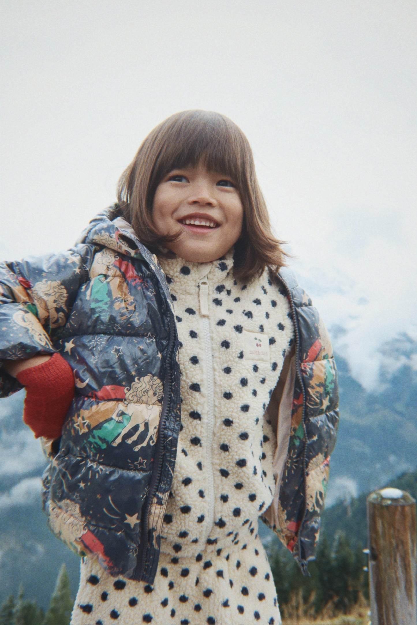 Jody Embroidered Teddy Jacket - Dot Lumiere