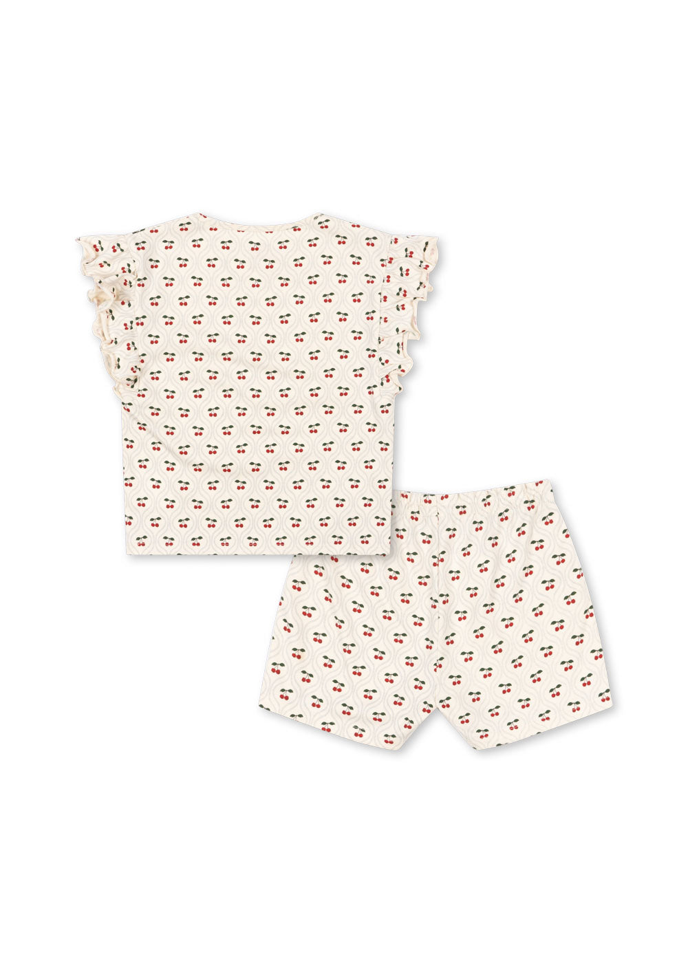 Lin Frill Set - Cherry Motif