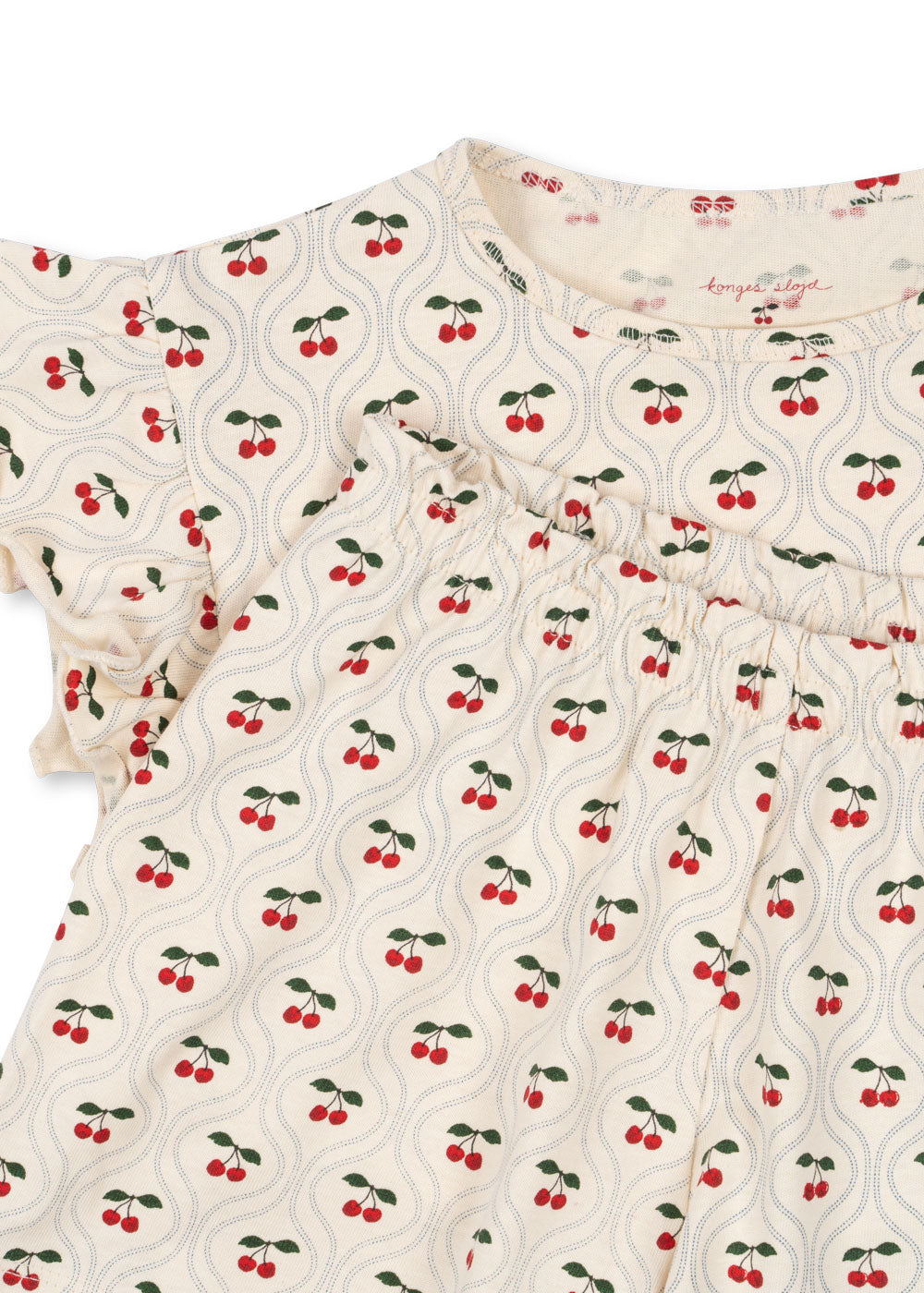 Lin Frill Set - Cherry Motif
