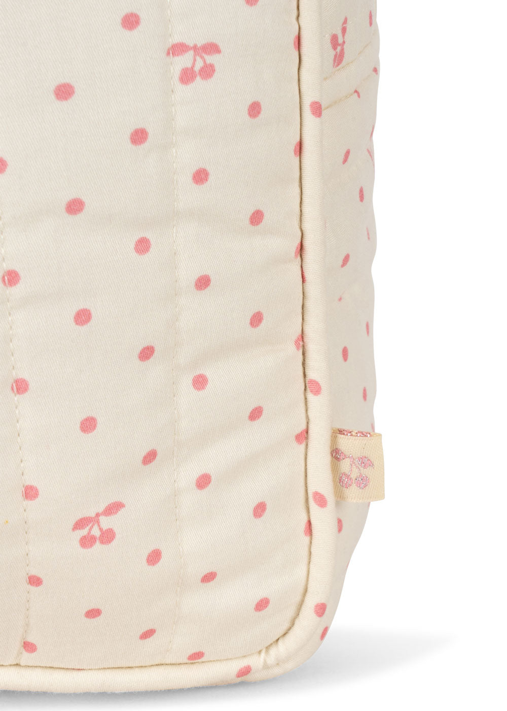 Big Toiletry Bag - Cherry Dot