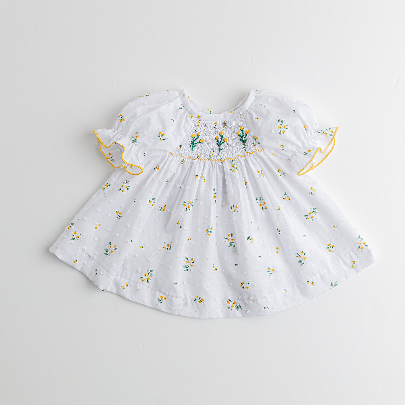Colibri Dress and Bloomer Set - Yellow