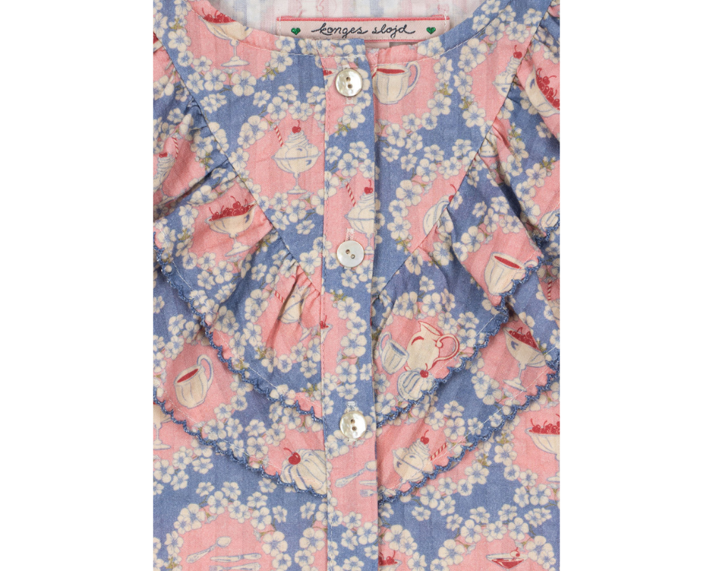 Kim Frill Shorts Set  - Tea Snack Time