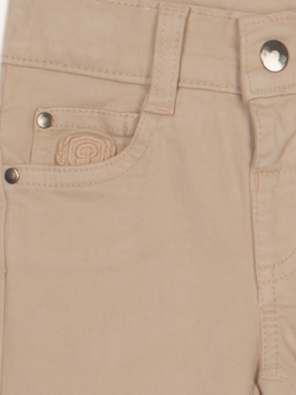 Beige Twill Pants