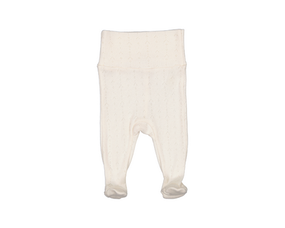 Pointelle Belita Set - Flour White