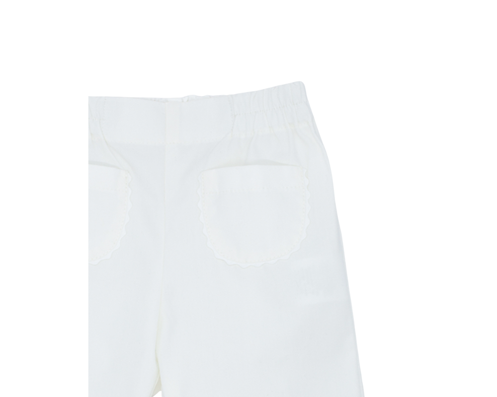Puffed Apricot Flor Rosa Pants Set