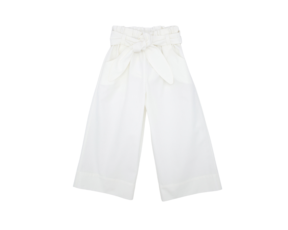 Flor Rosa Belted Pants Apricot Set
