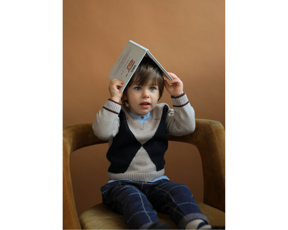 Kasper Argyle Sweater - Tortora