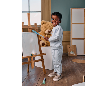 Bear Light Blue Sweat Set