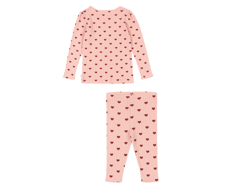 Minnie Pointelle Set - Amour Rouge