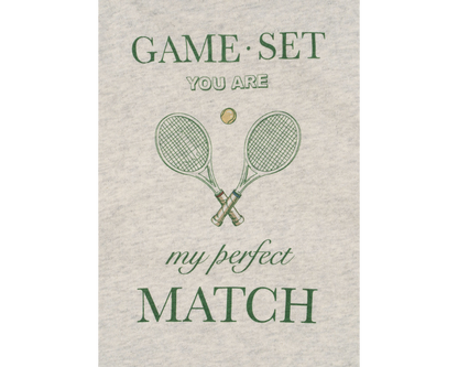 Spotty Long Sleeve Polo - Off White Melange Match