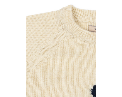 Anchor Wool Knit Sweater - Sailor