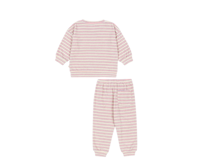 Itty Sweat Set - Lolly Stripe