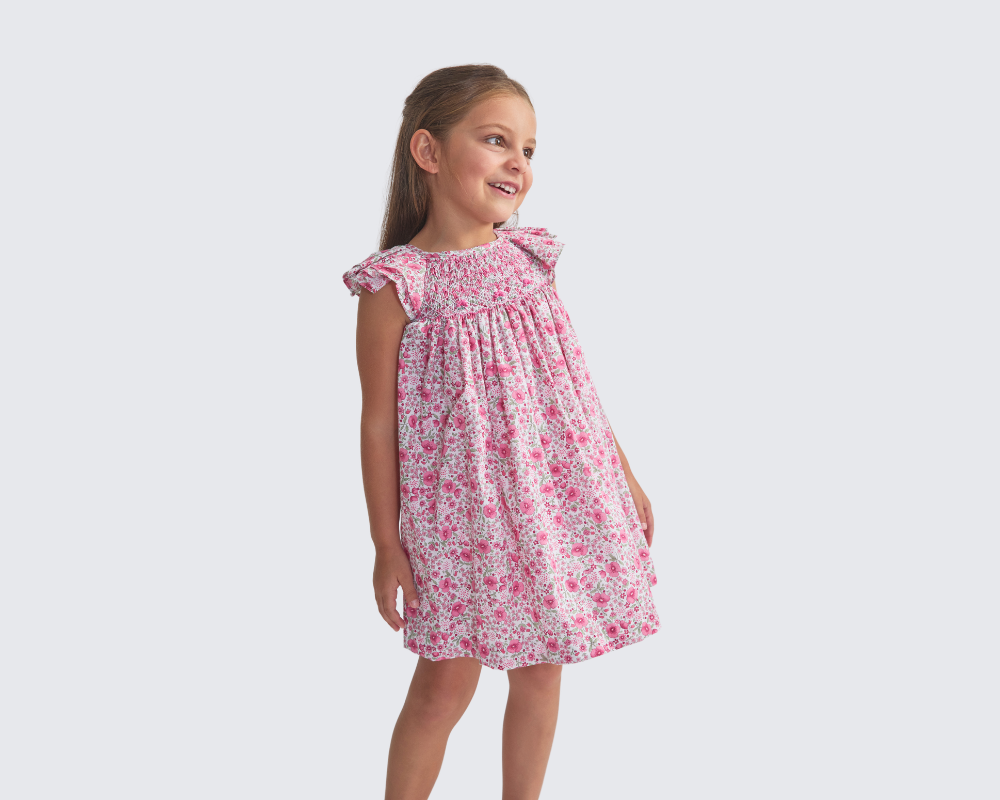 Soliel Dress - Fuchsia