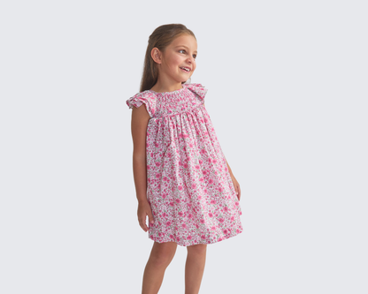 Soliel Dress - Fuchsia