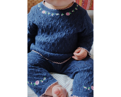 Rosier Sweater Set - Ensign Blue