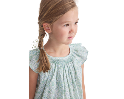 Sage Floral Hope Shorts Set